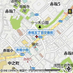 東京都港区赤坂7丁目9-4周辺の地図