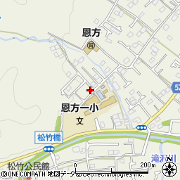 東京都八王子市下恩方町1402周辺の地図