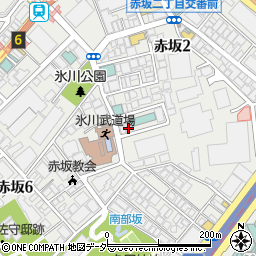パラツオ赤坂管理事務室周辺の地図
