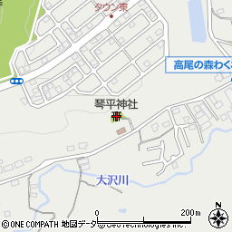 東京都八王子市川町206周辺の地図