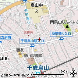 東京都世田谷区南烏山4丁目13周辺の地図
