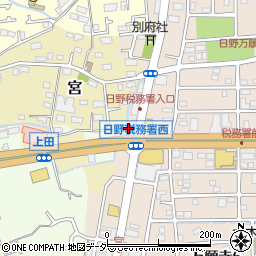 日本橋屋長兵衛日野万願寺店周辺の地図