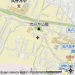 東京都八王子市弐分方町713周辺の地図