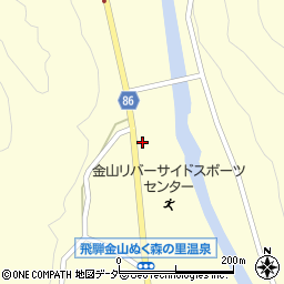 岐阜県下呂市金山町金山753-2周辺の地図