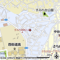 千葉県四街道市鹿渡847周辺の地図