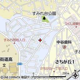 千葉県四街道市鹿渡864-5周辺の地図