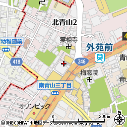 ユニオンワークス青山店周辺の地図
