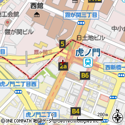 みずほ証券株式会社虎ノ門支店周辺の地図