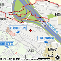 東京都府中市日新町5丁目41周辺の地図