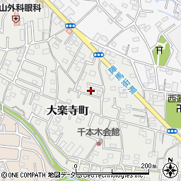 東京都八王子市大楽寺町530周辺の地図