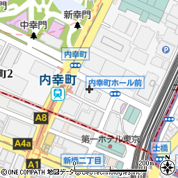 東京銀座 鉄板焼 若会席 大和館周辺の地図