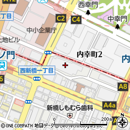 日本中央競馬会　本部周辺の地図