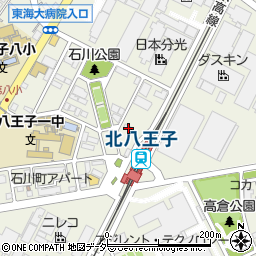 東京都八王子市石川町1960周辺の地図