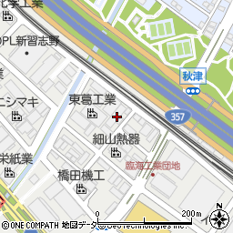 東製株式会社周辺の地図