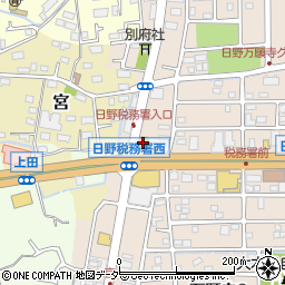 バーミヤン日野万願寺店周辺の地図