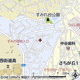 千葉県四街道市鹿渡864-1周辺の地図
