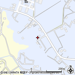 千葉県山武市横田494周辺の地図