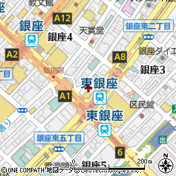 東京都中央区銀座4丁目10-13周辺の地図