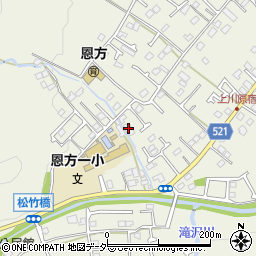 東京都八王子市下恩方町1566周辺の地図