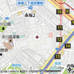 東京都港区赤坂2丁目17-10周辺の地図