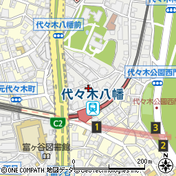 東京都渋谷区代々木5丁目7-15周辺の地図