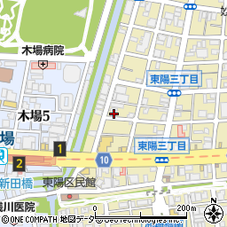 東京都江東区東陽3丁目12-11周辺の地図
