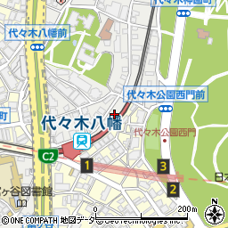 東京都渋谷区代々木5丁目6-12周辺の地図