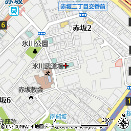 セブンイレブン港区赤坂駅南店周辺の地図