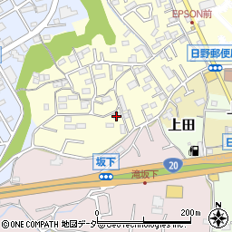 東京都日野市日野6007周辺の地図