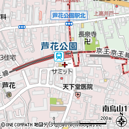 東京都世田谷区南烏山2丁目36周辺の地図