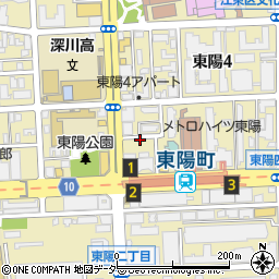三菱ＵＦＪ銀行東陽町 ＡＴＭ周辺の地図
