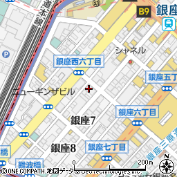 GINZA Lounge ZERO周辺の地図