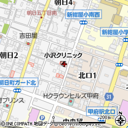 小沢クリニック周辺の地図