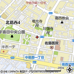 ＴＯＴＯ　江戸川ショールーム周辺の地図