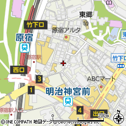 HAAB　DREAM　BEAUTY　CLINIC　東京本院周辺の地図