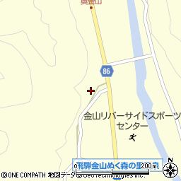岐阜県下呂市金山町金山745周辺の地図