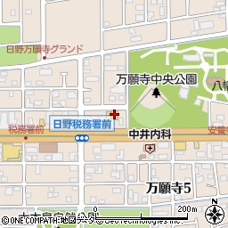 スタジオアリス　日野店周辺の地図