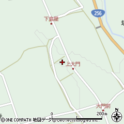 岐阜県中津川市付知町上大門2802周辺の地図