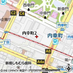 東京都千代田区内幸町2丁目2-3周辺の地図