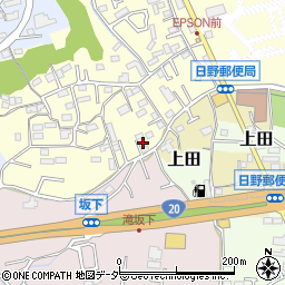 東京都日野市日野2992周辺の地図