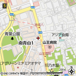 東京都港区南青山1丁目10-6周辺の地図