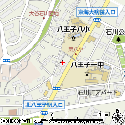 東京都八王子市石川町2081周辺の地図