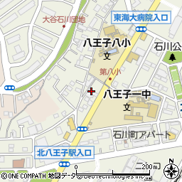 東京都八王子市石川町2081周辺の地図