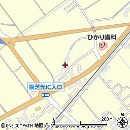 千葉県みるく農業協同組合　光倉庫周辺の地図