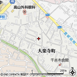 東京都八王子市大楽寺町460周辺の地図