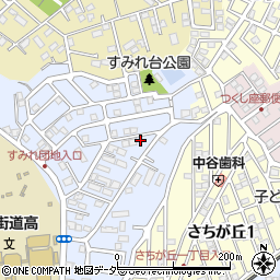 千葉県四街道市鹿渡865-12周辺の地図