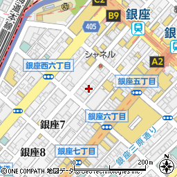 東京都中央区銀座6丁目7-7周辺の地図