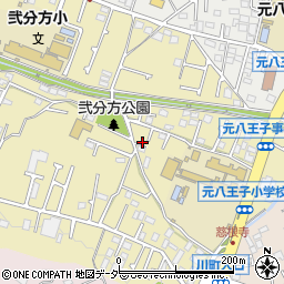 東京都八王子市弐分方町749周辺の地図