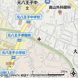 東京都八王子市大楽寺町432周辺の地図