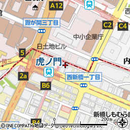 ファミリーマート虎ノ門霞ヶ関店周辺の地図